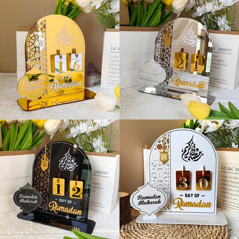 Akryl Ramadan nedräkningskalender