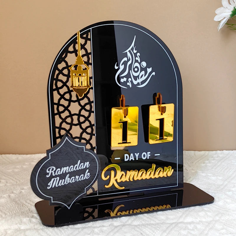 Akryl Ramadan nedräkningskalender