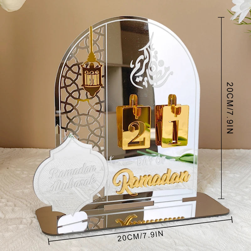 Akryl Ramadan nedräkningskalender