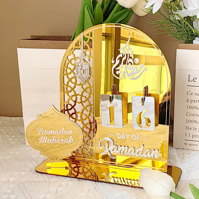 Akryl Ramadan nedräkningskalender