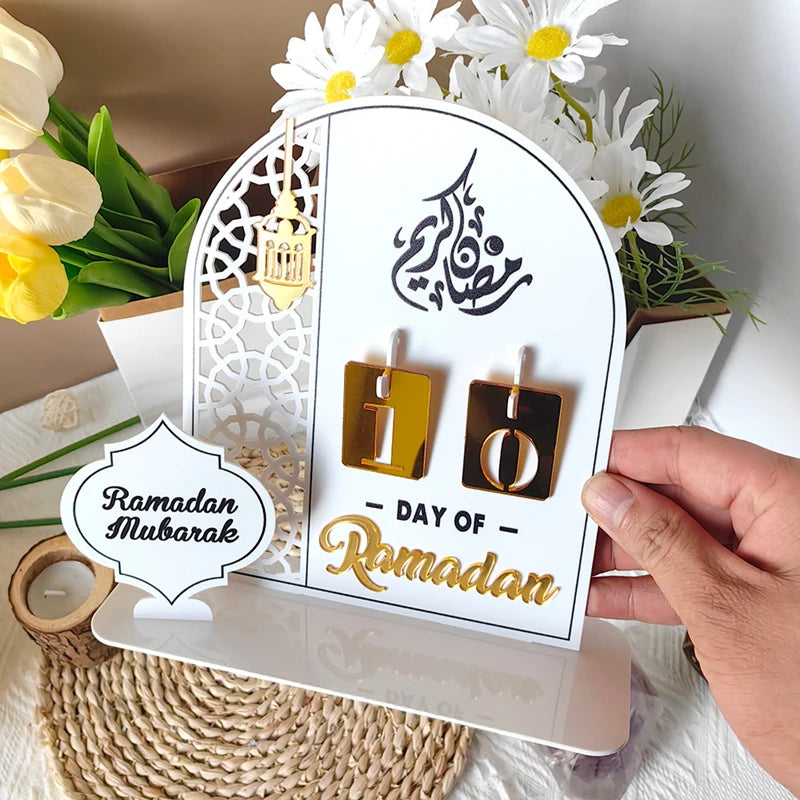 Akryl Ramadan nedräkningskalender