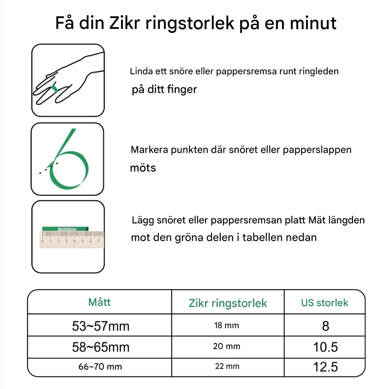 Zikr Ring För Alla - Tasbih Smart Räknare
